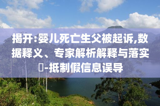揭開(kāi):嬰兒死亡生父被起訴,數(shù)據(jù)釋義、專(zhuān)家解析解釋與落實(shí)?-抵制假信息誤導(dǎo)