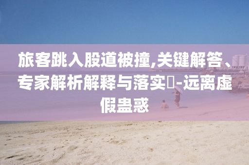 旅客跳入股道被撞,關(guān)鍵解答、專家解析解釋與落實?-遠離虛假蠱惑