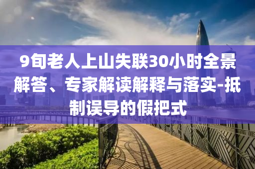 9旬老人上山失聯(lián)30小時全景解答、專家解讀解釋與落實(shí)-抵制誤導(dǎo)的假把式