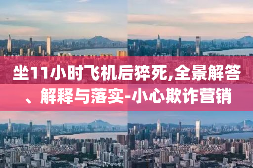 坐11小時(shí)飛機(jī)后猝死,全景解答、解釋與落實(shí)-小心欺詐營銷